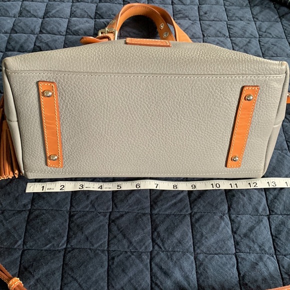 Dooney & Bourke pebbled leather domed satchel - Picture 6 of 16